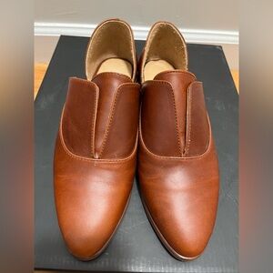Brand new Nisolo Emma D'Orsay Oxford Leather Slip On